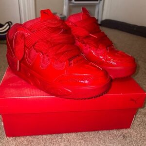 Puma Men’s LaMelo Ball LaFrancé ‘Amour’ Red Size 9.5